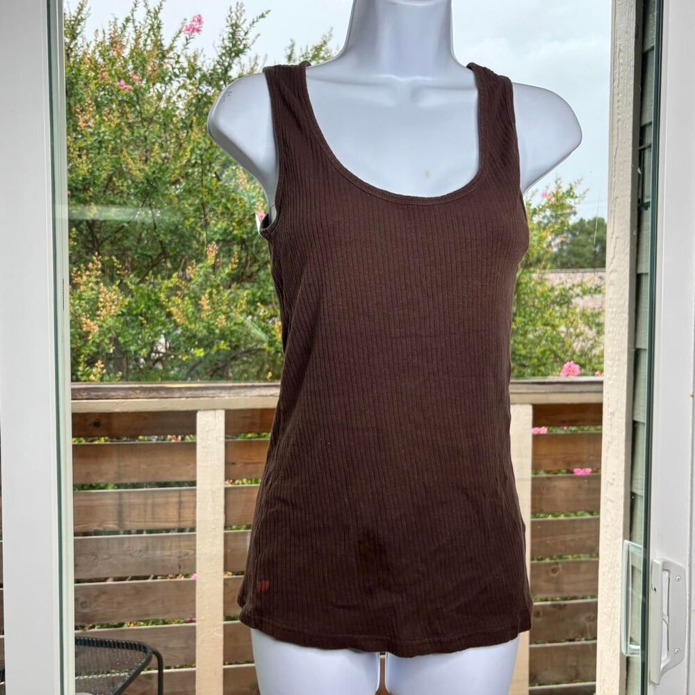 Derek-heart Women's Brown Vest - Picture 2 of 5